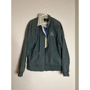 Vintage John Deere Full Zip Jacket M Turning Point